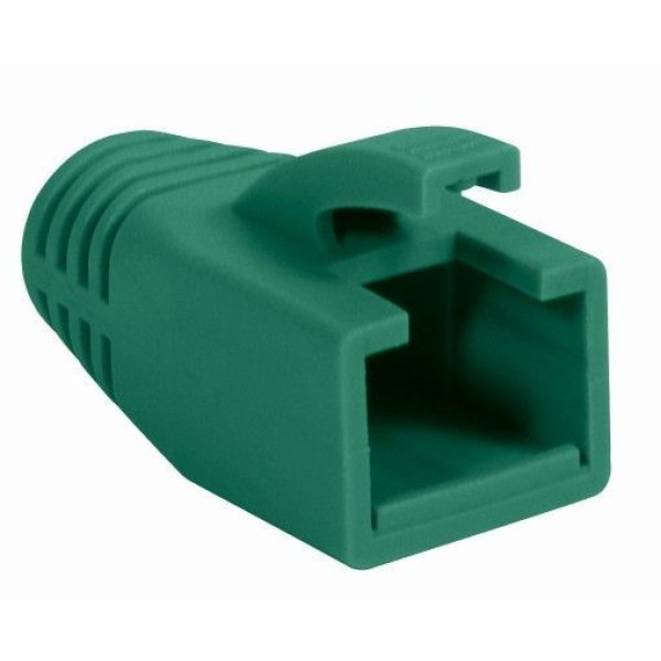 Copriconnettore per Plug RJ45 Cat.6 8mm Verde