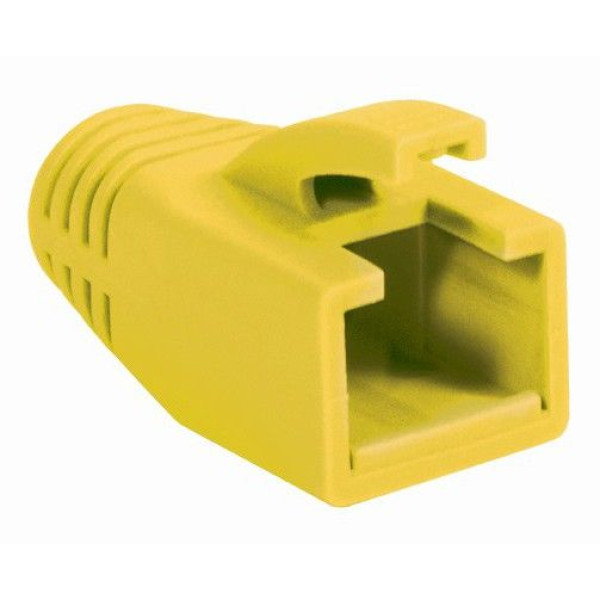 [IWP-CBOOT-YEL8] Copriconnettore per Plug RJ45 Cat.6 8mm Giallo