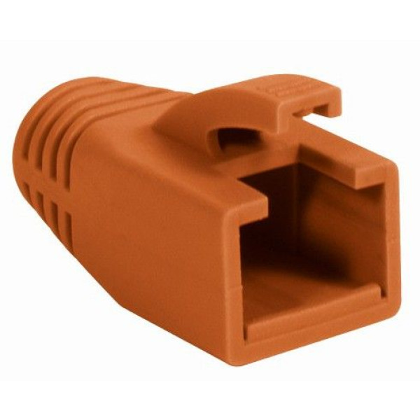 [IWP-CBOOT-ORA8] Copriconnettore per Plug RJ45 Cat.6 8mm Arancione