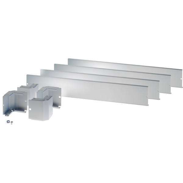 [I-CASE_PLF-88NL] Zoccolo 800 x 800 mm per Armadi Rack Grigio