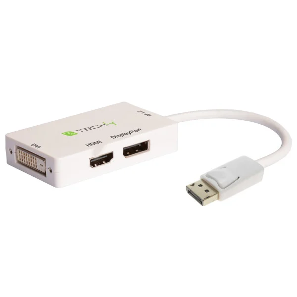 [IADAP_DP-COMBOF3] Adattatore DisplayPort a DVI/HDMI/DP 3-in-1
