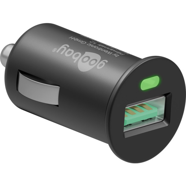 [IUSB2-CAR-3AQC2] Caricatore USB da auto Quick Charge 3.0 2.4A 18Watt