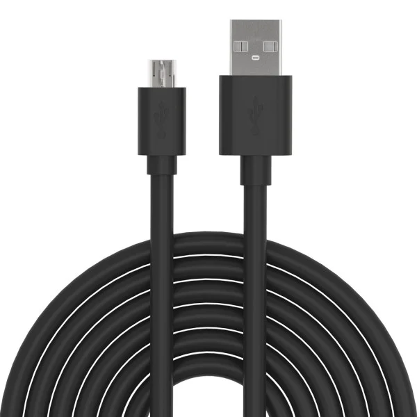 [ICOC_MUSB-A-010FCB] Cavo di Ricarica Rapida USB/Micro-USB 1m Nero