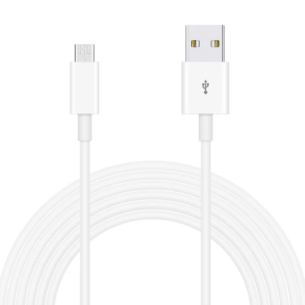 [ICOC_MUSB-A-010FCW] Cavo di Ricarica Rapida USB/Micro-USB 1m Bianco