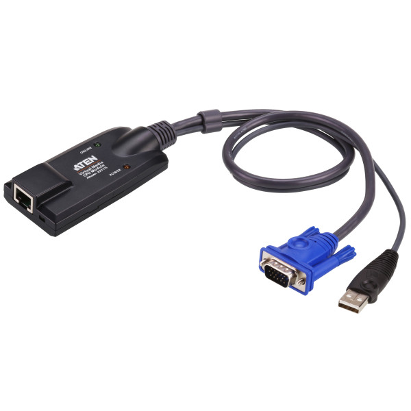 [IDATA_KA-7175] Adattatore KVM USB VGA Virtual Media, KA7175