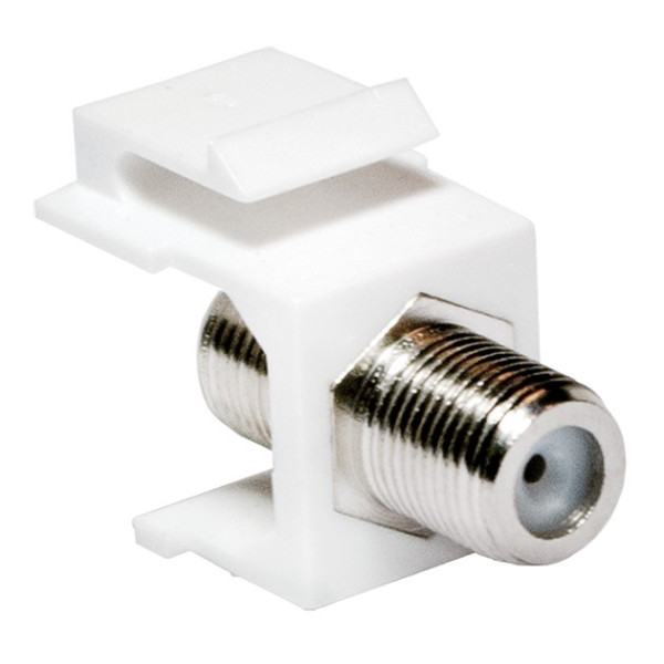 [IWP-ADAP-75OFW] Adattatore Keystone BNC 75 Ohm F/F Bianco