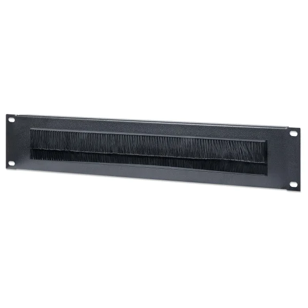 Pannello Passacavi 19'' con Spazzola 2U