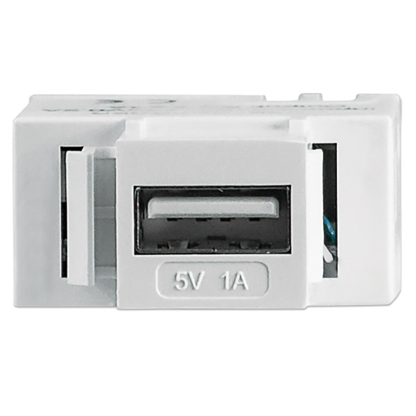 [IPW-USB-KEY1A] Presa USB con aggancio Keystone per Ricarica