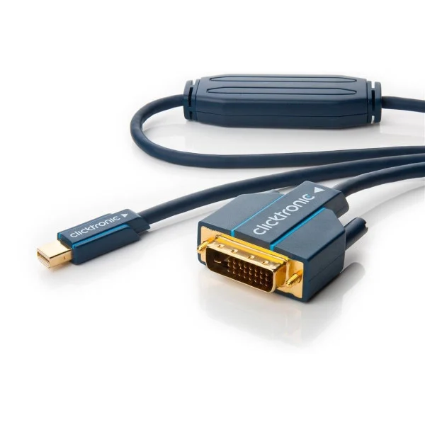 Cavo Mini DisplayPort (Thunderbolt) a DVI-D 24+1 2m Alta Qualit&agrave;