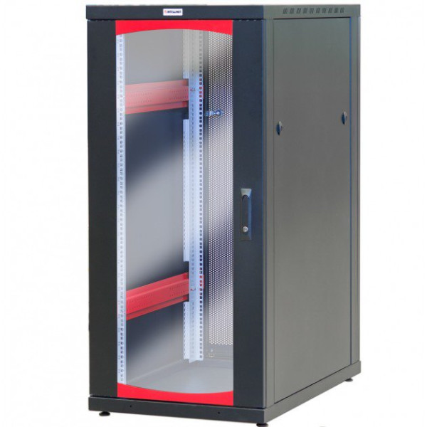 [I-CASE_SVR-I206BK] Armadio Server Rack 19'' 600x1000 20 Unita' Nero serie IdealNET