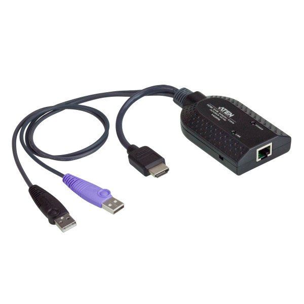 [IDATA_KA-7168] Adattatore KVM USB HDMI Virtual Media con supporto Smart Card, KA7168
