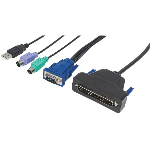 [IDATA_KVM-VGA] Cavo per Console KVM 1 porta VGA