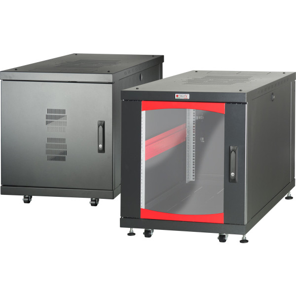 [I-CASE_SVR-I128BK] Armadio Server Rack 19'' 600x800 12 Unit&agrave; Nero da sotto-scrivania