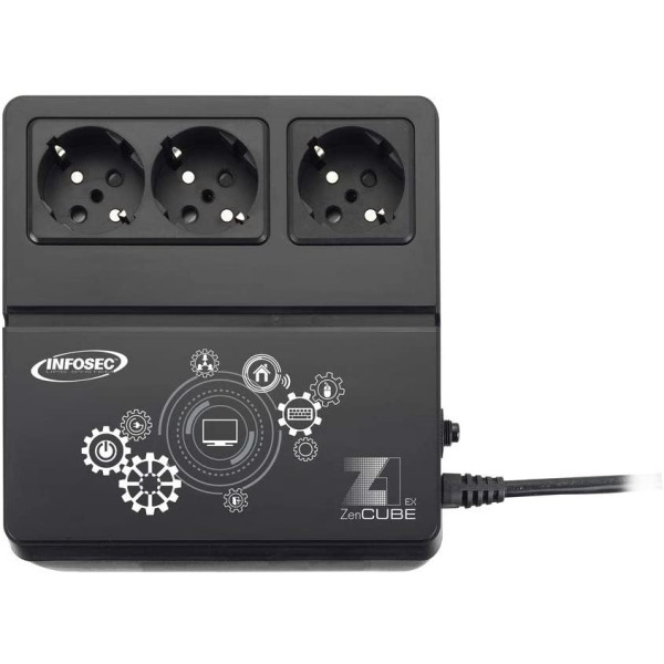 [ICUZ1400EX] Gruppo di Continuità UPS Z1 400VA CUBE Offline Nero