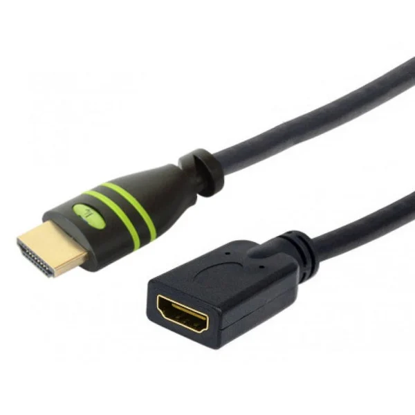 Cavo Prolunga HDMI High Speed con Ethernet 4K 60Hz M/F 1,0 m