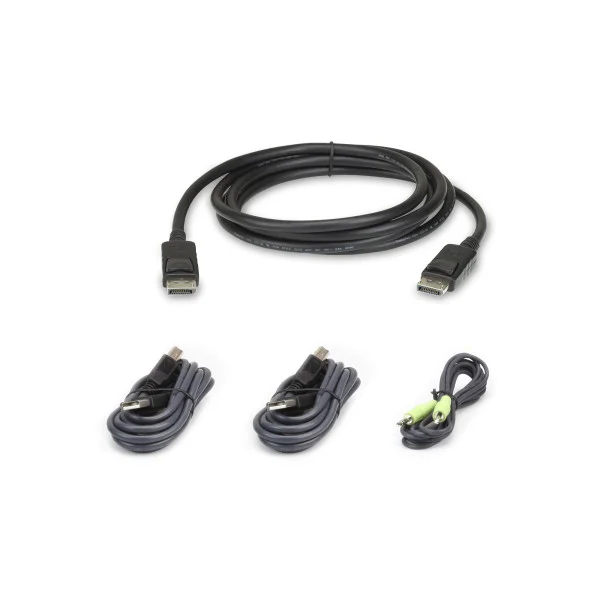 [ICOC_2L-7D02UDPX4] Kit cavo KVM di sicurezza USB DisplayPort da 1,8m, 2L-7D02UDPX4