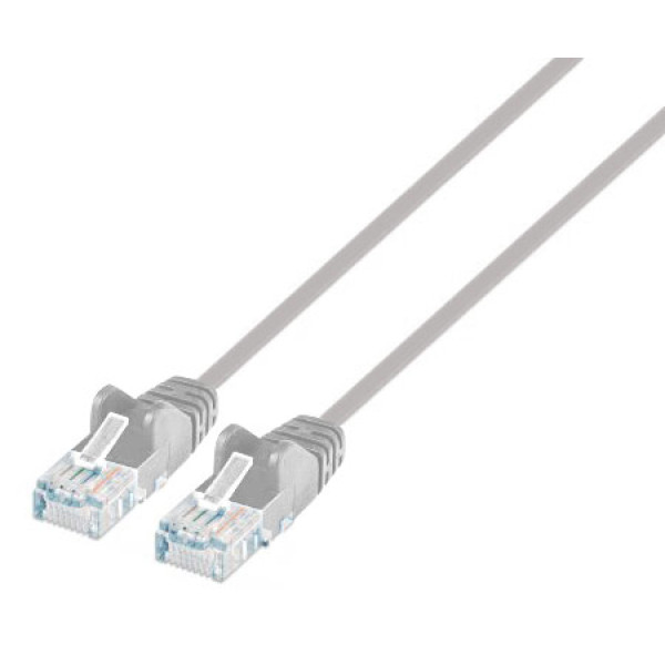 Cavo patch di rete Cat6 UTP Slim  3 m grigio