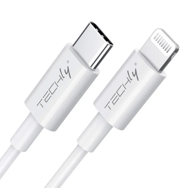 [ICOC_APP-8BUC10T] Cavo di Ricarica e Sincronizzazione USB-C™ compatibile con Lightning&reg; 1m Bianco