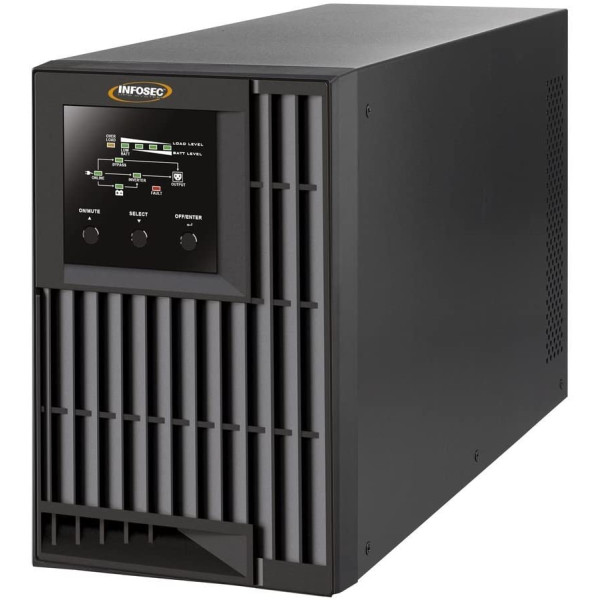 [ICUE4VALUE1000] Gruppo di Continuità UPS E4 VALUE Display LED 1000VA On Line Doppia Conversione