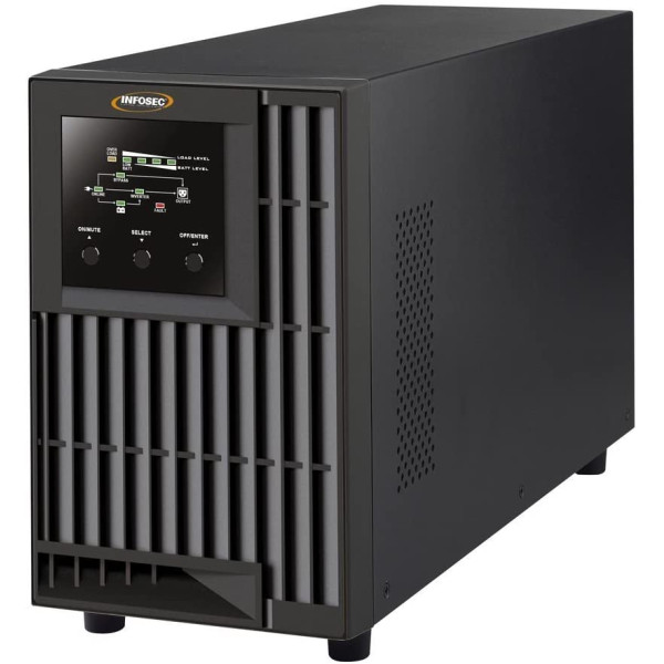[ICUE4VALUE2000] Gruppo di Continuità UPS E4 VALUE Display LED 2000VA On Line Doppia Conversione