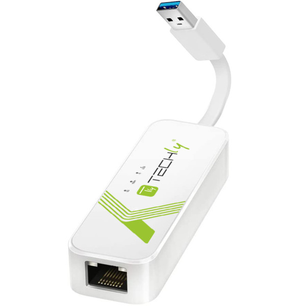 [IDATA_USB-ETGIGA-3A] Adattatore Convertitore USB 3.0 Ethernet Gigabit RJ45 Lan