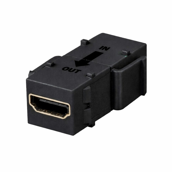 [IWP-ADAP-HDRIPB] Accoppiatore Keystone HDMI™ con Ripetitore Nero