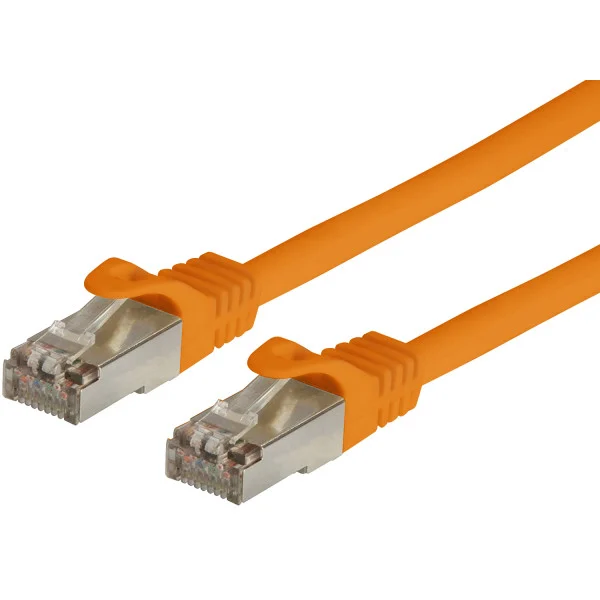 Cavo di Rete Patch in Rame Cat. 6A SFTP LSZH 3 m Arancione