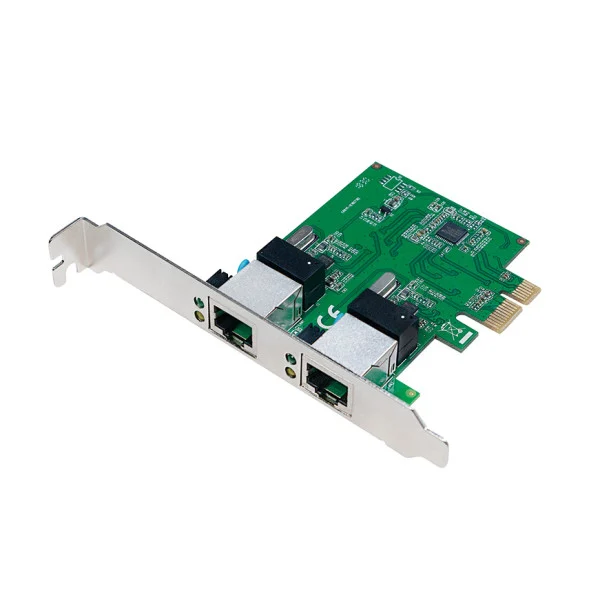 [ICC_X-GIGA-2LAN] Scheda di rete 2 porte Gigabit PCI Express