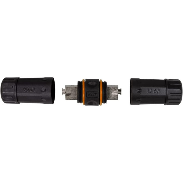 [IWP-MD_C6A-IPTL] Extender da Esterno per Cavo Cat.6A e Cat.7 IP68 Toolless