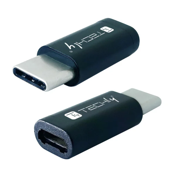 [IADAP_USBC-MBKT] Mini Convertitore Adattatore USB-C™ Maschio a Micro USB Femmina