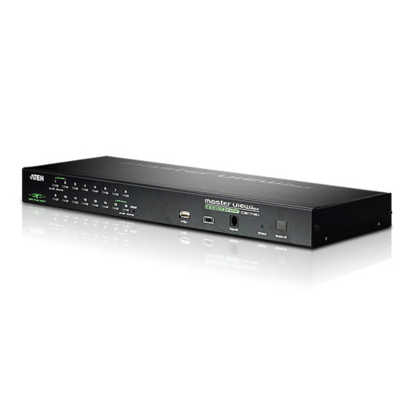 [IDATA_CS-1716I] Switch KVM over IP PS/2-USB VGA a 16 porte per 1 accesso condiviso locale/remoto, CS1716I