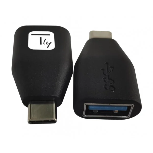 [IADAP-USB30-CMAFTY] Adattatore Convertitore USB-C™ Maschio a USB-A Femmina OTG Nero
