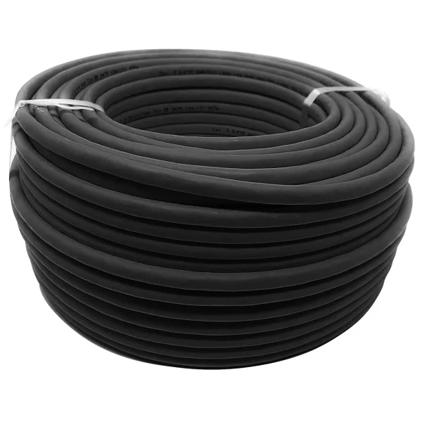 Matassa U/UTP Cavo Cat. 6 CCA per Esterni 100m Flessibile Nero
