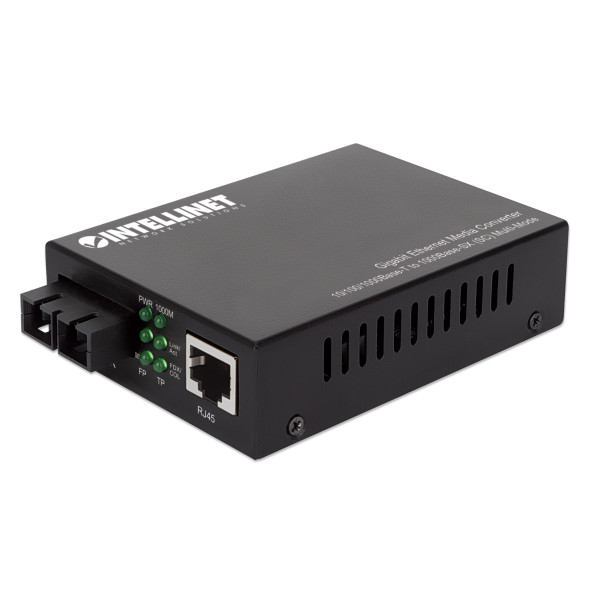 [I-ET_SC-GIGA] Gigabit Ethernet Media Converter Fibra SC Multimodale