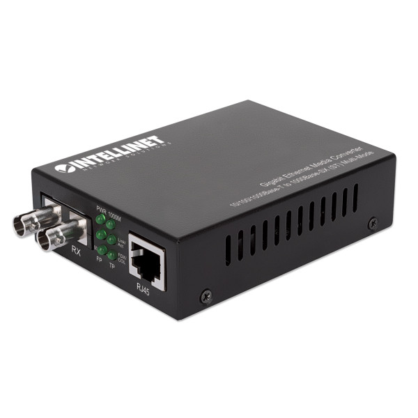 [I-ET_ST-GIGA] Media Converter Gigabit Ethernet Fibra ST Multimodale