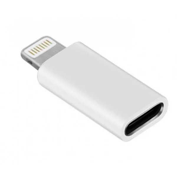 [ICSB-ADIPH-C] Mini Adattatore Ricarica Sincronizzazione USB-C™ a Lightning&reg; Bianco