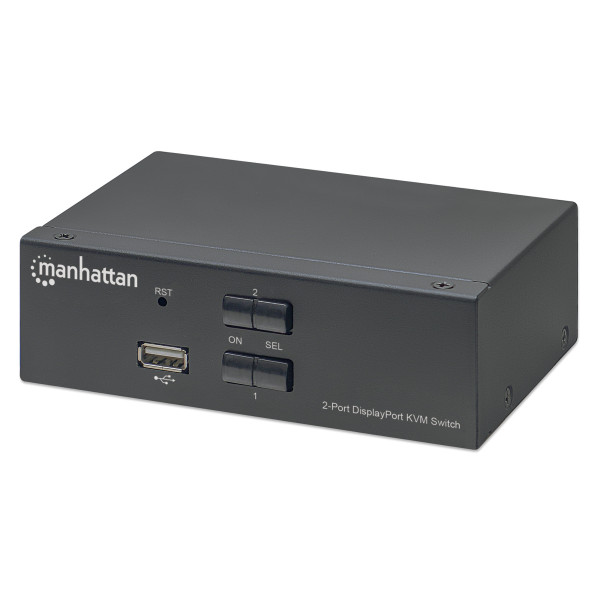 [IDATA_KVM-HDMI60MH] Switch KVM DisplayPort 1.2 a 2 porte 4K con Audio
