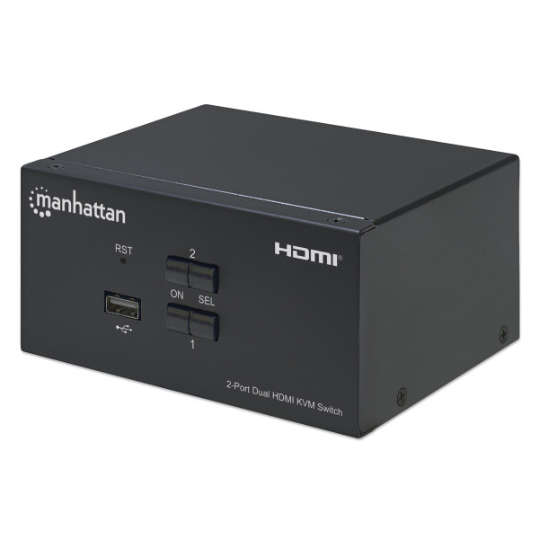 [IDATA_KVM-HDMI2UMH] Switch KVM HDMI 2 porte Doppio monitor