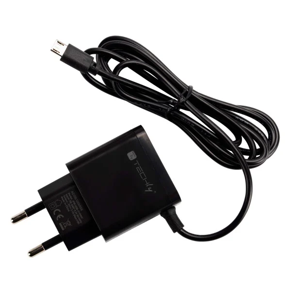 [IPW-USB-1AMBK] Caricabatterie Alimentatore Micro USB 5V 1A per Smartphone Tablet Nero