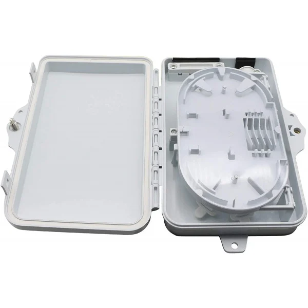 [I-CASE_FTTH-O4T] Scatola di Distribuzione Fibra Ottica FTTH IP65 4 Porte SC LC