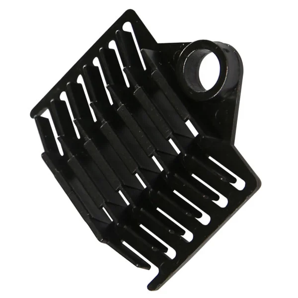 [ILWL-SPLICE-6BT] Supporto a Pettine per 6 Giunti in Fibra Ottica Nero