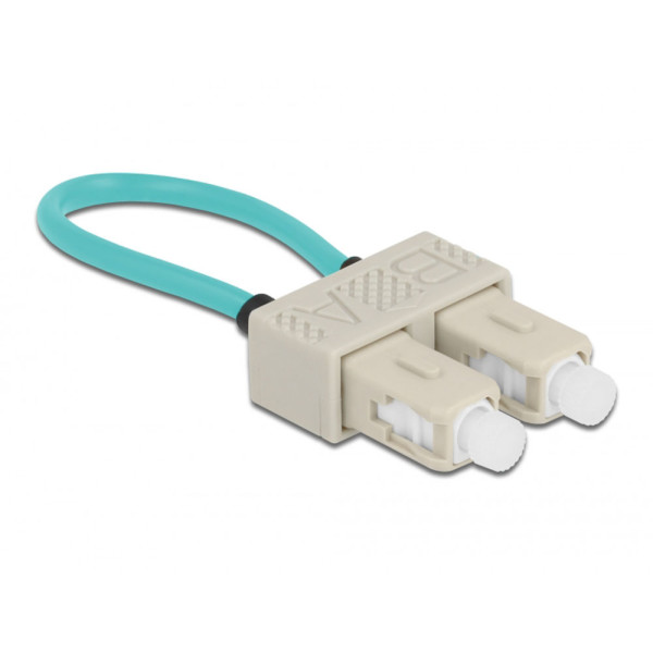 [ILWL-ADP-SCOM3] Cavo di Prova Accoppiatore Loopback Fibra Ottica Multimodale OM3 SC