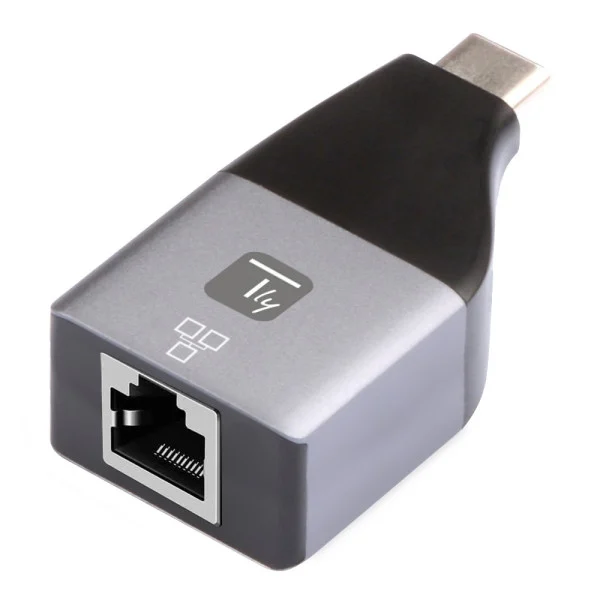 [IADAP_USBC-ETGIGA] Adattatore Convertitore da USB-C™ a RJ45 Ethernet Gigabit LAN 1000Mbps