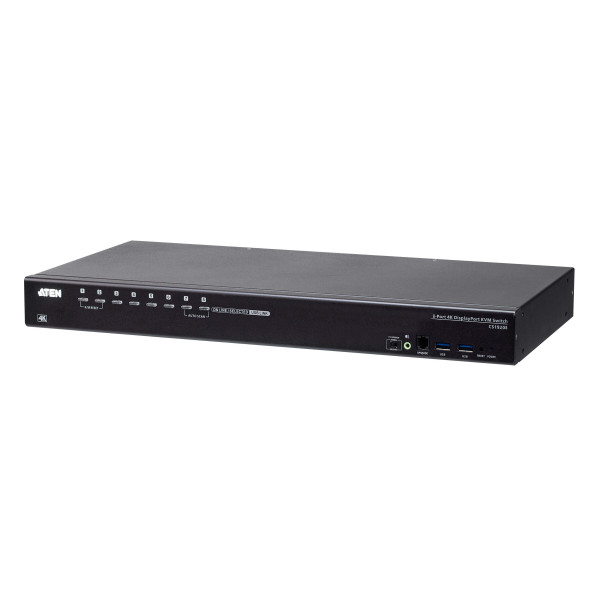 [IDATA_CS-19208] Switch USB 3.0 4K DisplayPort KVM a 8 porte, CS19208