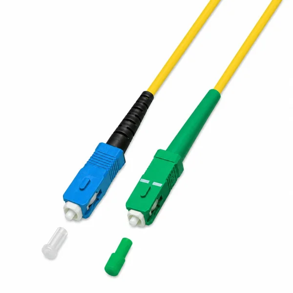 Cavo Fibra Ottica Monomodale OS2 SC-APC/SC-UPC 9/125 2m