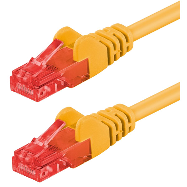 Cavo di rete Patch in CCA Cat.6 Giallo U/UTP 2m