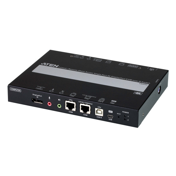 [IDATA_CN-9950] Switch KVM over IP 4K DisplayPort Singola Porta Accesso Condiviso, CN9950