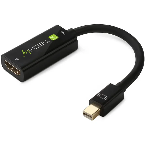 [IADAP_MDP-HDMIF8K] Adattatore Mini DisplayPort (Thunderbolt) 1.4 / HDMI 8K Attivo nero