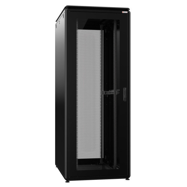 [I-CASE_EV-4261B] Armadio Server Rack 19'' 600x1000 42 Unit&agrave; Nero serie Evolution