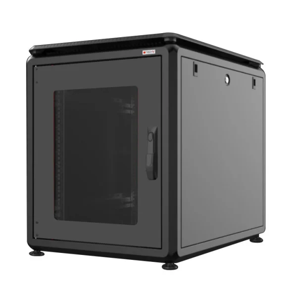[I-CASE_EV-1261BK] Armadio Server Rack 19'' 600x1000 12 Unit&agrave; Nero da sotto-scrivania serie Evolution